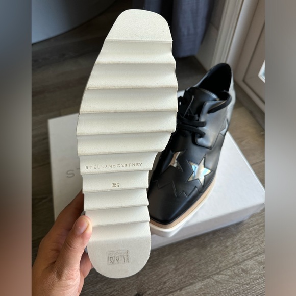 Stella McCartney Elyse Lace up Platform Shoes - Picture 5 of 6